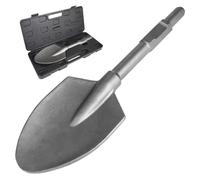 CPROSP Demolition Hammer, SDS HEX Chisel 135 x 440mm, Professional Shovel with Hexagonal Shaft, Asphalt Shovel, Hoe, Ideal for Removing Hard Earth, Clay and Concrete Furniture