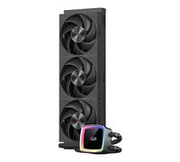 CPS DE360 Max BK, 360mm AIO Liquid Cooling System, High-Performance Pump Water Cooling with 3* Quiet Fans,Compatible with Intel LGA 1851/1700/1200/115X & AMD AM5/AM4