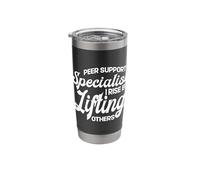 CPSS Recovery Advocate Lifting Other Peer Support Specialist Stainless Steel Insulated Tumbler