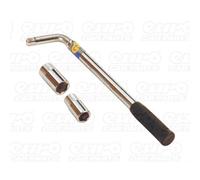 CPT0678013 Telescopic Wheel Nut Wrench 17mm 19mm 21mm 23mm Hand Tool By Carpoint