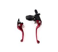 CPTDE Brake Clutch levers 1 Pair Universal Motorcycle Clutch Brake Handle Drum Lever Off for Road Vehicle Handlebar Bull Horn for ASV CRF YZF XR