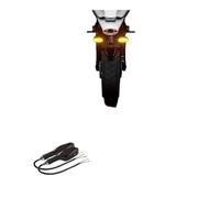 CPTDE LED Indicators 2Pcs Motorcycle LED Turn Signal Lights | 2Pcs Motorcycle LED Turn Signal Lights Universal DRL Color Amber Flowing Blinker Indicator Flashing Tail Lamp Projection