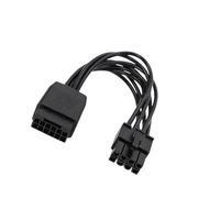 CPU 8-Pin Power Adapter for a 12VHPWR Input Connection Cable | Visible Locking Latch, Molded 16-Pin Input Housing, Plug-in Installation for Matching CPU 8-Pin Hardware Systems