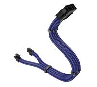 CPU Cable 8pin To 4+4pin Detachable Motherboards Power Cable 11.8inch Colored Nylon Wire For Mainbiards