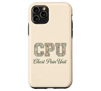CPU Chest Pain Unit Floral Nurse Appreciation Case for iPhone 11 Pro