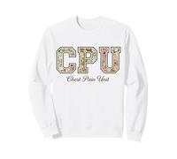 CPU Chest Pain Unit Floral Nurse Appreciation Sweatshirt