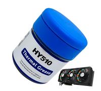CPU Cooling Gel - Heat Conductive Paste, Heat Transfer Grease | High Efficiency Silicon Paste with Consistent Viscosity for GPU Heatsinks Overclocking and Desktop PC Builds