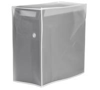 CPU Dust Cover See-Through Lightweight Waterproof Computer Desktop Office Work PC Small-Tower Full Body Protective Case - Small Mini Size