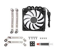 CPU Fans, 12V ID-COOLING IS-40 V3 Low Noise CPU Cooler, CPU Cooling Radiator for Intel LGA115X & AMD