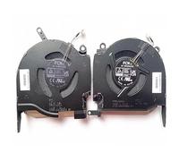 CPU/GPU Cooler Fan, Compatible For HP ， 16-K 16-N TPN-Q280 DTADQ5D577F009 N18088-001 N18097-001 ND8C000 21J22 DFS5K223052839(CPU GPU Fan 5V)