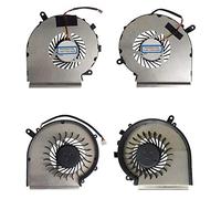 CPU + GPU Cooling Fan Compatible with MSI GE62 GL62 GE72 GL72 GP62 GP72