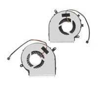 CPU GPU Cooling Fan for GE62 GE72 PE60 PE70 GL62 GL72 GP62 GP72 MS 16J1 MS 16J5 MS 1791 MS 1795 3Pin 3 Wire CPU Cooling Fan GPU Fan Cooler Kit,Easy to Install