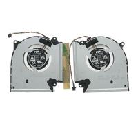 CPU & GPU Cooling Fan Replacement for ASUS ROG Strix G15 G513RX G513RS G513RM G513RW / G17 G713RX G713RS G713RM G713RW, 13NR0880P01011 FPPL, 13NR0880P02011 FPPM, DC 12V 1A 4-Pin