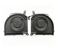 CPU+GPU Cooling Fan Replacement for Gigabyte Aorus 15P 15G 17G KB SB WB XB YB YC KC XC RX5G RX7G AERO 15 OLED SA 17 HDR XA RP75XA RP77XA RP77XD AERO 17 RP77 RP75W PLB07010S12HH DC12V (0.7CM)