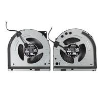 CPU+GPU Cooling Fan Replacement for Lenovo LOQ 15IRX9 (Type 83DV) 15IAX9 (Type 83GS) 15IAX9I Series Laptop 5H40S21000 5H40S21001 5H40S20999 DFSCL42P06593A F24222 DFSCL42P16593A F24223 (DC 12V 0.6A)