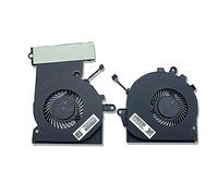 CPU&GPU Fan Cooler, Computer Cooling Fan Replacement CPU Air Cooler Compatible for HP Omen 15-CE 17-AN 17-AN012DX 929455-001 929456-001 Computer Case Air Freezer