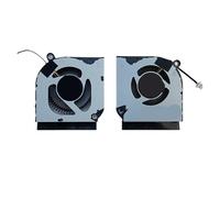 CPU GPU Fans ，Compatible For Acer，Compatible For Predator Helios，PH317-53 PH315-52 AN515-55/AN515-56 AN515-57 AN515-45 AN517-52 AN517-41 N20C1 N20C2 N20C3(ORG A Pair)