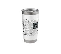 CPU Heart Circuit Board Programmer Tech-Savvy Core Funny Stainless Steel Insulated Tumbler