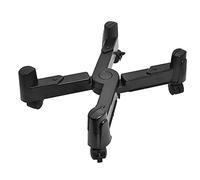 CPU Holder Stand PC Tower Stand, Mobile CPU Holder Desktop PC Case Stand Cart, Adjustable Width with 5 Caster Wheels, Fits Most PC Cases Under Desk PC Tower Stand (Color : Black)