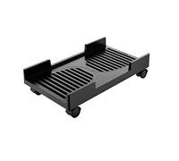 CPU Holder Stand PC Tower Stand With Wheels,Durable Radiator Base Holder (18.11 * 10.43 * 2.36 inches) PC Tower Stand