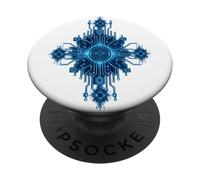 CPU PC Sci-fi Movie Tees Circuit Board Geeks Computing Gifts PopSockets Adhesive PopGrip