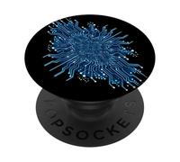 CPU PC Sci-fi Movie Tees Circuit Board Geeks Computing Gifts PopSockets Adhesive PopGrip