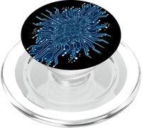 CPU PC Sci-fi Movie Tees Circuit Board Geeks Computing Gifts PopSockets PopGrip for MagSafe