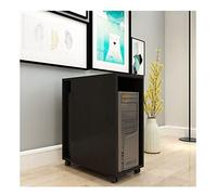 CPU Stand/CPU Holder Cpu Stand Double-layer Mobile Pc Host Tower Bracket Office Desk Side Host Rack Home Heavy-duty Office Host Chassis Storage Cabinet with Wheels PC Tower Stand Holder ( Color : C )
