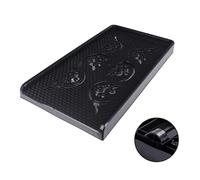 CPU Stand Portable CPU Holde PC Tower Stand, Mobile CPU Stand Holder, Rolling PC Tower Stand Cart with 4 Caster Wheels, PC Case Riser Fits Most Gaming PC Under Desk Mobile CPU Stand (Color : Black,