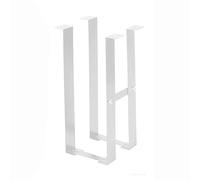 CPU Stand Portable CPU Holde Under Desk CPU Holder Heavy Duty PC Towers Hanging Frame Under Desk Chassis Lifting Fixing Frame Adjustable Wall Mount Bracket Mobile CPU Stand (Color : Blanc)