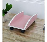 Cpu Stand Tower Desktop Cpu Case Floor Stand Mobile Pc Stand With Side Bezel Cpu Host Chassis Base With Silent Locking Caster Wheels, 7 Colors Computer Tower Stand