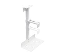 CPU Under Desk Mount Brackets - Secure Computer Wall, Under Counter Holder | 360 Degree Amazing Wall PC Mount with Cooling Holes Optimum Cooling, Wonderful PC Mount for Effortless Installation