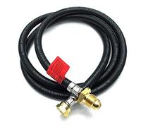 CPUK 3m Long Gas Bottle Connecting Hose UK POL x W20 Connector for LP LPG Propane 3 metre