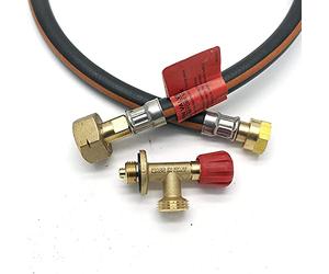 CPUK Gas Bottle Adaptor + 0.5m Pigtail Hose Compatible with 907 904 901 Campingaz Cylinders
