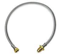 CPUK LPG HOSE POL X W20 METAL BRAIDED PIGTAIL 35" INCH PIPE PROPANE BOTTLE CONNECTOR