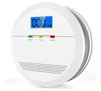 CPVAN Wireless Carbon Monoxide Detector with Digital Display, Carbon Monoxide Alarms for Home Safety, CO Alarm with 7 Years Sensor Life, EN 50291, Replaceable Batteries (AA Batteries Included). 1 Pack