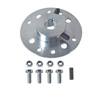 CPVNQMDG Steel Sprocket Hub for Go Kart 3/4" Bore & 3/16" Keyway for Mini Bike 212cc 196cc 6.5hp Dune Buggies Drift Trike Heavy Duty Go Kart Cart with Hardware Kit