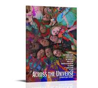 CPXBLHHW Across The Universe Premium Movie And Great TV Series Canvas Poster Wall Art Decorative Painting Bedroom Painting Posters 16x24inch(40x60cm) Frame-style
