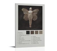 CPXBLHHW Aurora Pop Singer And Rock Band Stunning Music Album Canvas Poster Wall Art Decorative Painting Bedroom Painting Posters 20x30inch(50x75cm) Frame-style