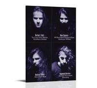 CPXBLHHW Fear Factory Pop Singer And Rock Band Stunning Music Album Canvas Poster Wall Art Decorative Painting Bedroom Painting Posters 24x36inch(60x90cm) Frame-style