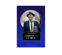 CPXBLHHW Frank Sinatra Pop Singer And Rock Band Stunning Music Album Canvas Poster Wall Art Decorative Painting Bedroom Painting Posters 16x24inch(40x60cm) Unframe-style
