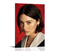 CPXBLHHW Gracie Abrams Pop Singer And Rock Band Stunning Music Album Canvas Poster Wall Art Decorative Painting Bedroom Painting Posters 08x12inch(20x30cm) Frame-style