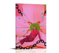 CPXBLHHW Miley Cyrus Pop Singer And Rock Band Stunning Music Album Canvas Poster Wall Art Decorative Painting Bedroom Painting Posters 08x12inch(20x30cm) Frame-style