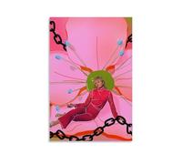 CPXBLHHW Miley Cyrus Pop Singer And Rock Band Stunning Music Album Canvas Poster Wall Art Decorative Painting Bedroom Painting Posters 24x36inch(60x90cm) Unframe-style