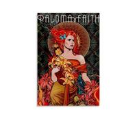 CPXBLHHW Paloma Faith Pop Singer And Rock Band Stunning Music Album Canvas Poster Wall Art Decorative Painting Bedroom Painting Posters 16x24inch(40x60cm) Unframe-style