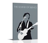 CPXBLHHW Paul Simon Pop Singer And Rock Band Stunning Music Album Canvas Poster Wall Art Decorative Painting Bedroom Painting Posters 08x12inch(20x30cm) Frame-style