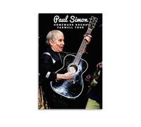 CPXBLHHW Paul Simon Pop Singer And Rock Band Stunning Music Album Canvas Poster Wall Art Decorative Painting Bedroom Painting Posters 12x18inch(30x45cm) Unframe-style