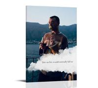 CPXBLHHW Sam Smith Pop Singer And Rock Band Stunning Music Album Canvas Poster Wall Art Decorative Painting Bedroom Painting Posters 20x30inch(50x75cm) Frame-style