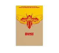 CPXBLHHW The Silence of The Lambs Premium Movie And Great TV Series Canvas Poster Wall Art Decorative Painting Bedroom Painting Posters 24x36inch(60x90cm) Unframe-style
