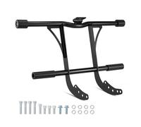 CPXCTZFZUB For For Softail Fat Boy Street Bob 2018-2024 Engine Guard Highway Peg Two-Step Front Crash Bar motorcycle engine bumper(Carbon Steel)